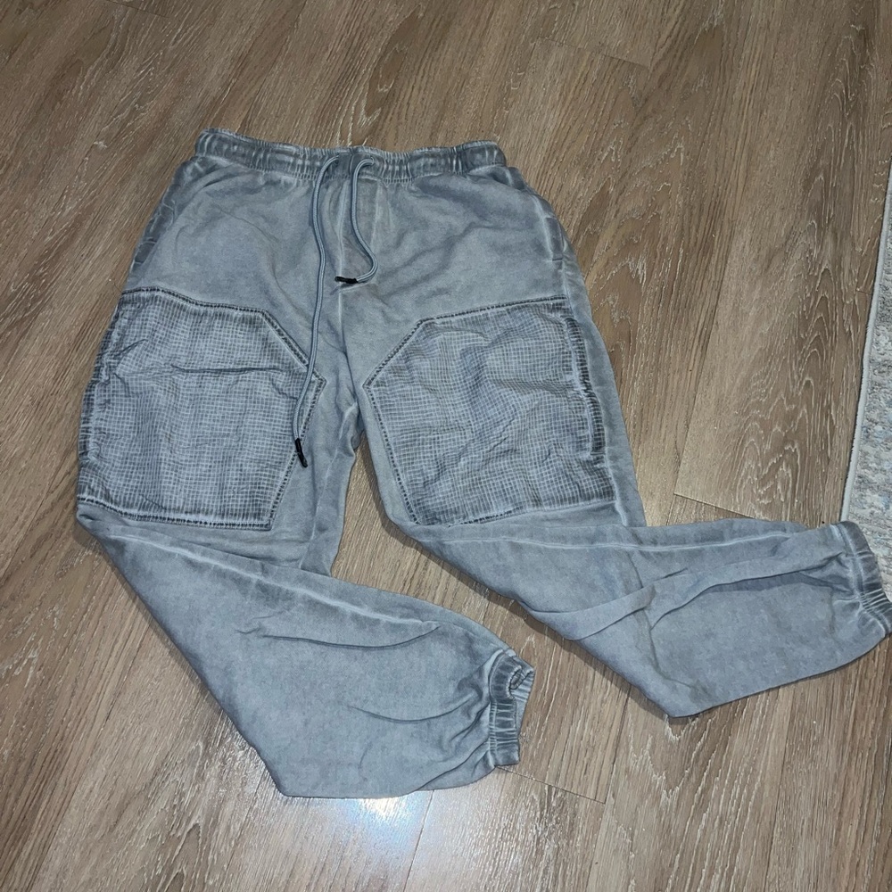 Urban Outfitters Gray Men's Joggers with Pocket Detail